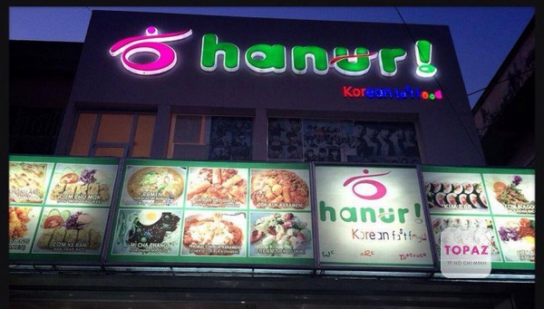 Hanuri là một chuỗi nhà hàng chuyên phục vụ các món ăn nhanh đặc trưng của Hàn Quốc