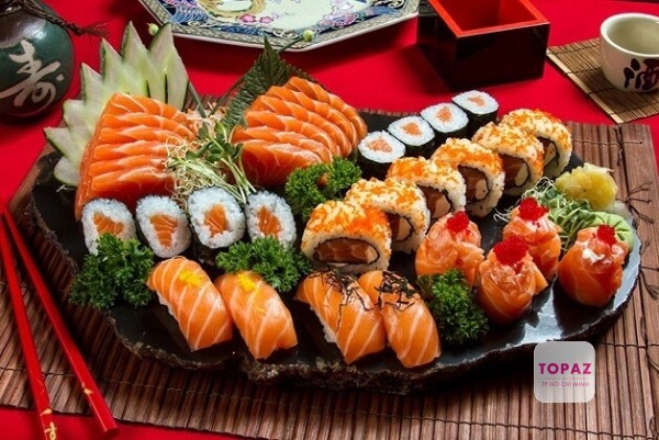 Quán Sushi Cô Gái Nhỏ là một trong các quán sushi ngon rẻ ở tphcm