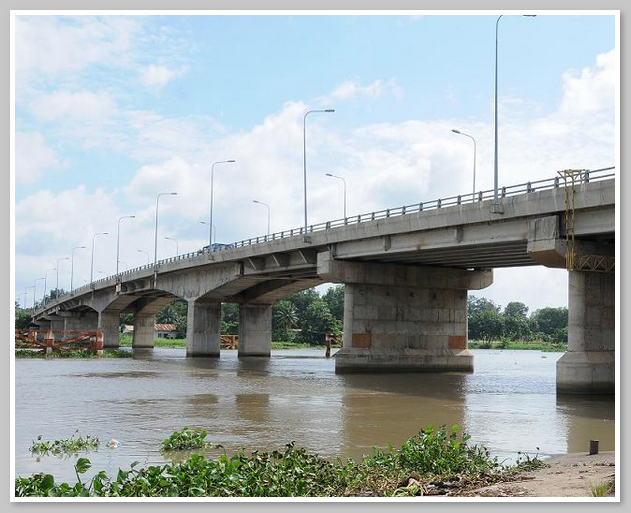 Hình ảnh Cầu Phú Cường bắc ngang sông Sài Gòn