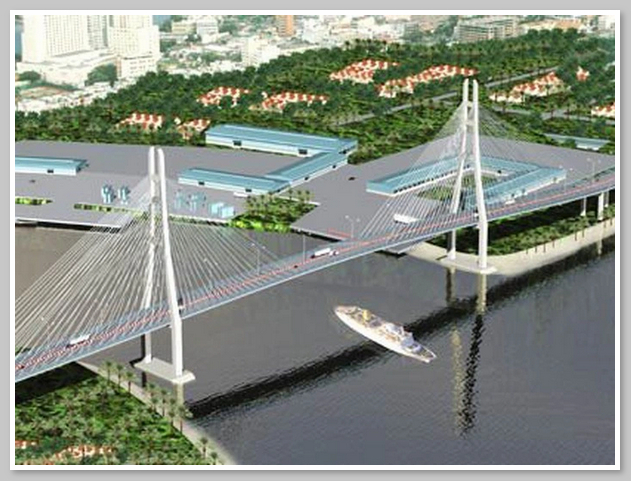 Cầu Phú Mỹ là cây cầu văng dài nhất TPHCM 