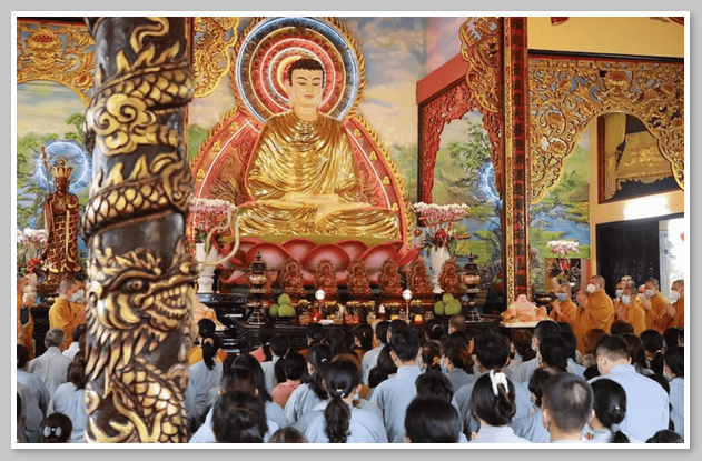 Khóa tu tại Chùa Pháp Tạng được đông đảo các bạn trẻ quan tâm và tham gia 