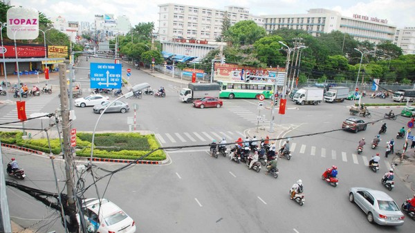 Hạ tầng giao thông tại khu vực Ngã tư Bảy Hiền