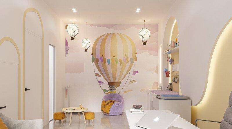 Phòng khám nhi được Nội Thất Điểm Nhấn thiết kế thân thiện, vui nhộn và đảm bảo an toàn