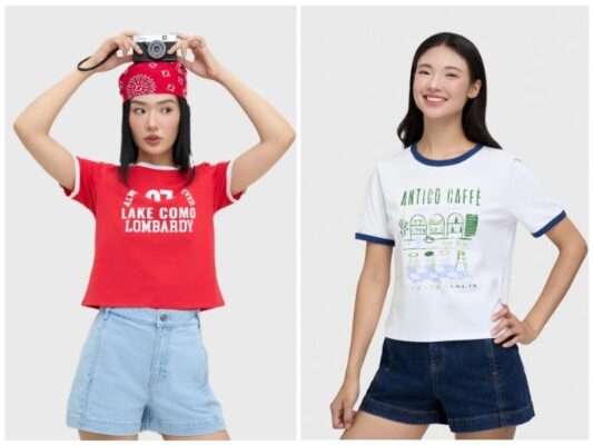 Áo thun nữ Canifa chất liệu cao cấp, đa dạng màu sắc