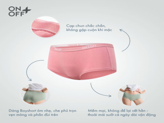 Mỗi sản phẩm của ONOFF đều được tính toán để đảm bảo ôm sát vừa vặn, tôn dáng 