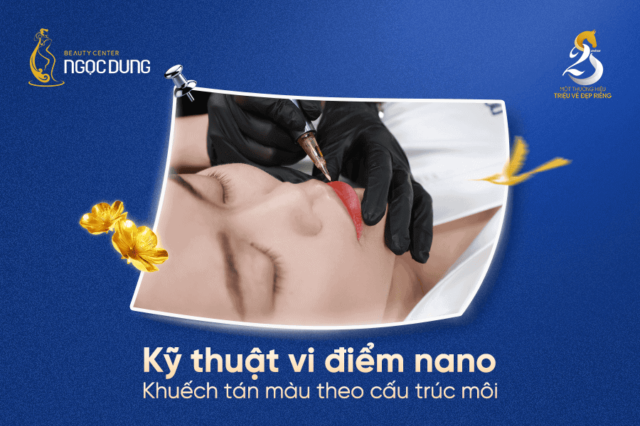 Công nghệ phun môi Silk Lips tân tiến tại Ngọc Dung